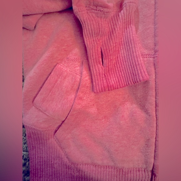 Women’s/Girls Sweater Zip Up with Hood - Picture 3 of 4